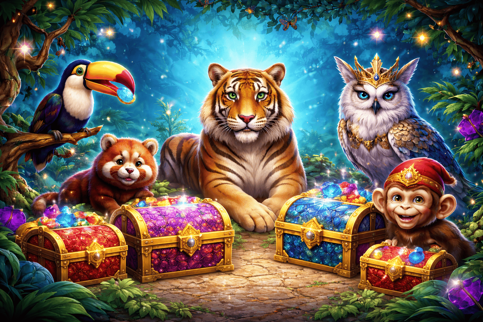 Fortune Tiger e Personagens Místicos